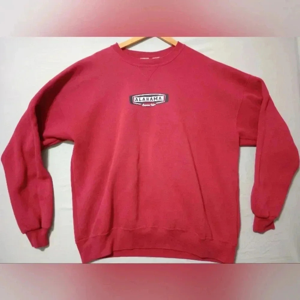 M.J. SOFFE Men’s Heavy Cotton Alabama Crimson Tide Sweatshirt Sz 2XL Retro